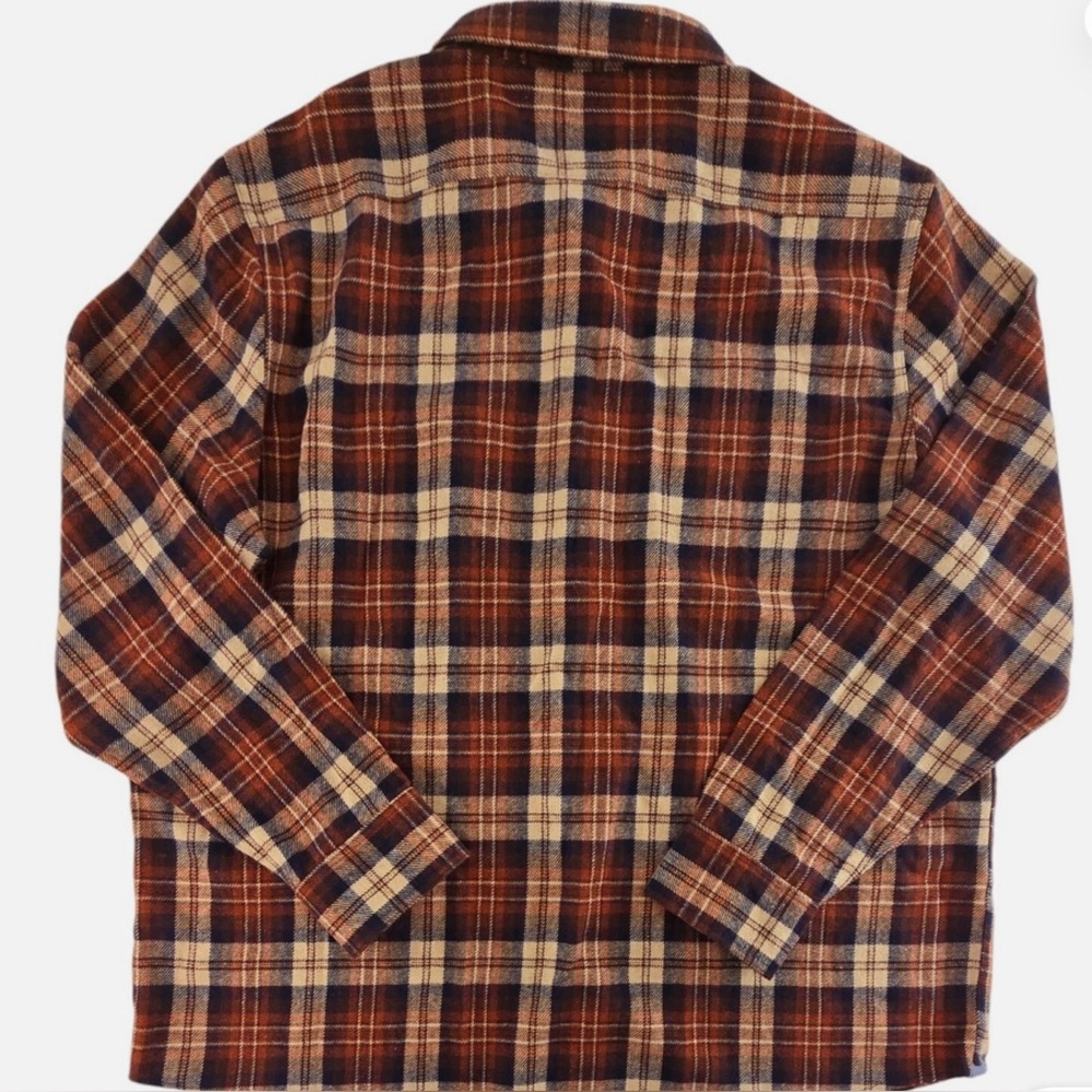 Flag &‎ Anthem Mens Medium Brown Flannel
